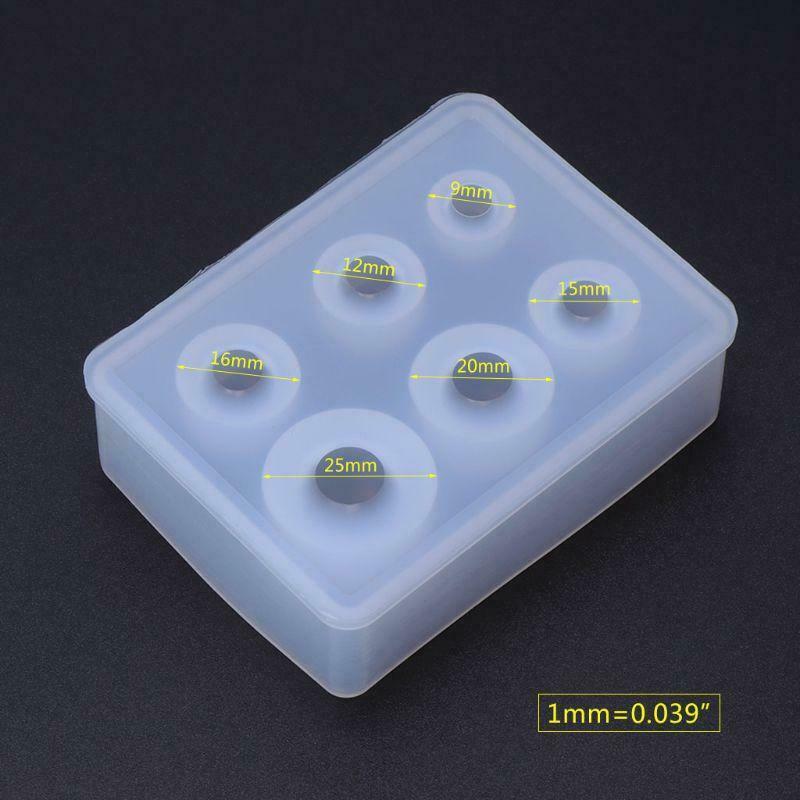 Silicone Mold Craft Globe Pendant 9/12/15/16/20/25mm For DIY Jewelry Making Cake