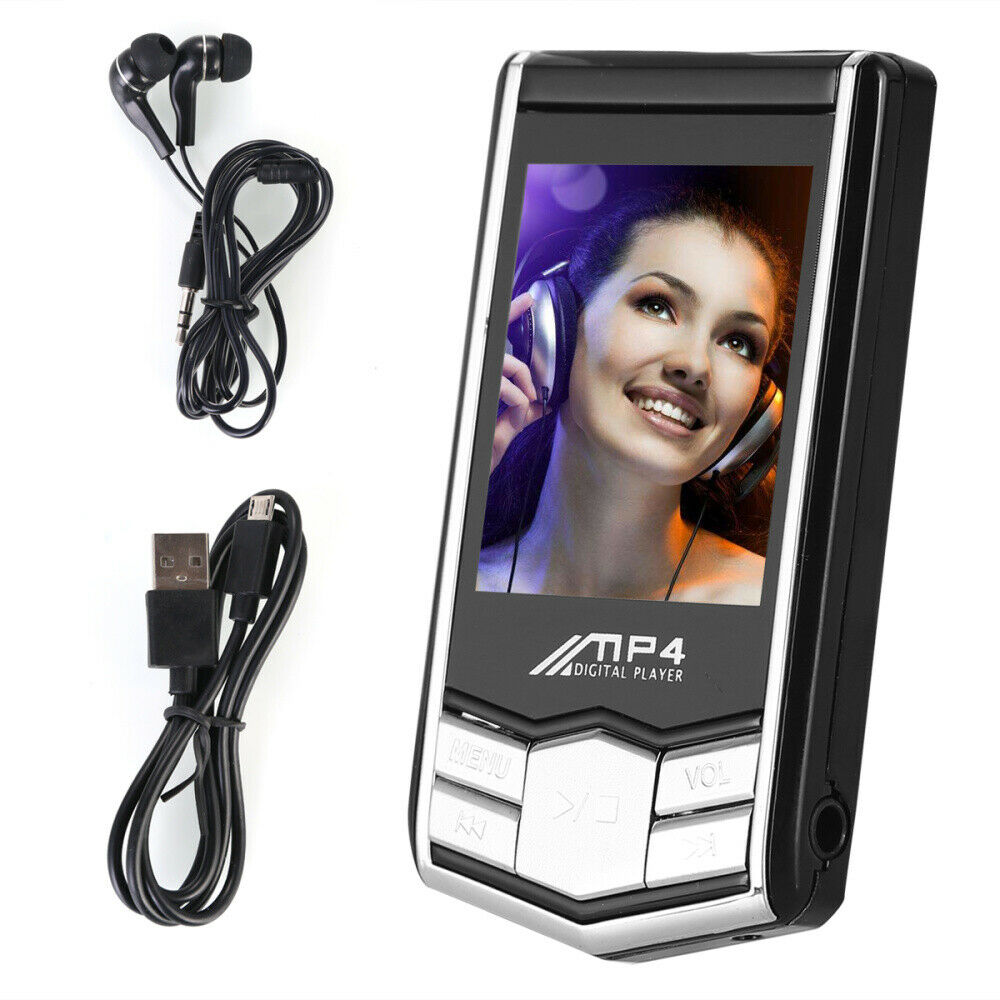 32GB MP4 Music Media Player LCD Screen FM Radio Digital Video Player Ultrathin