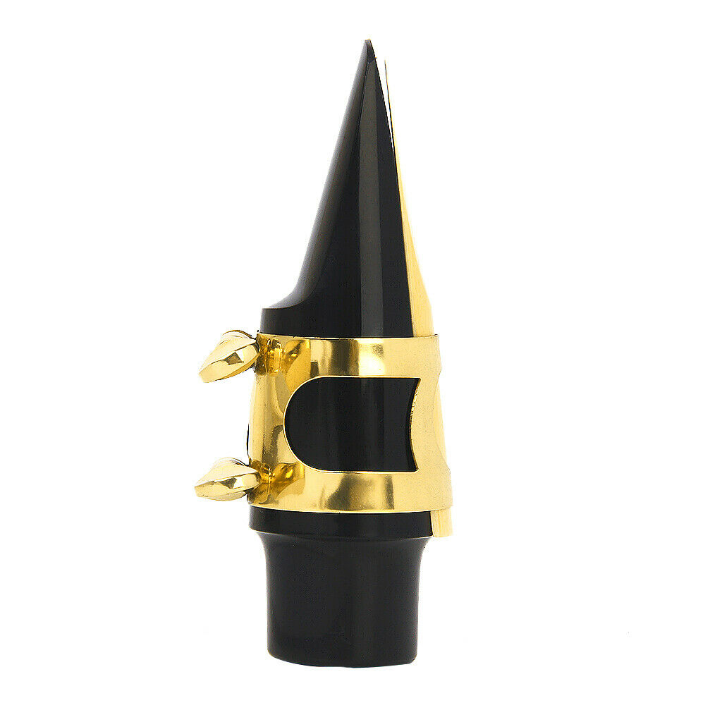 Black Saxophone Mouthpiece with Ligature   2.5 Reed for Alto Sax Accessory