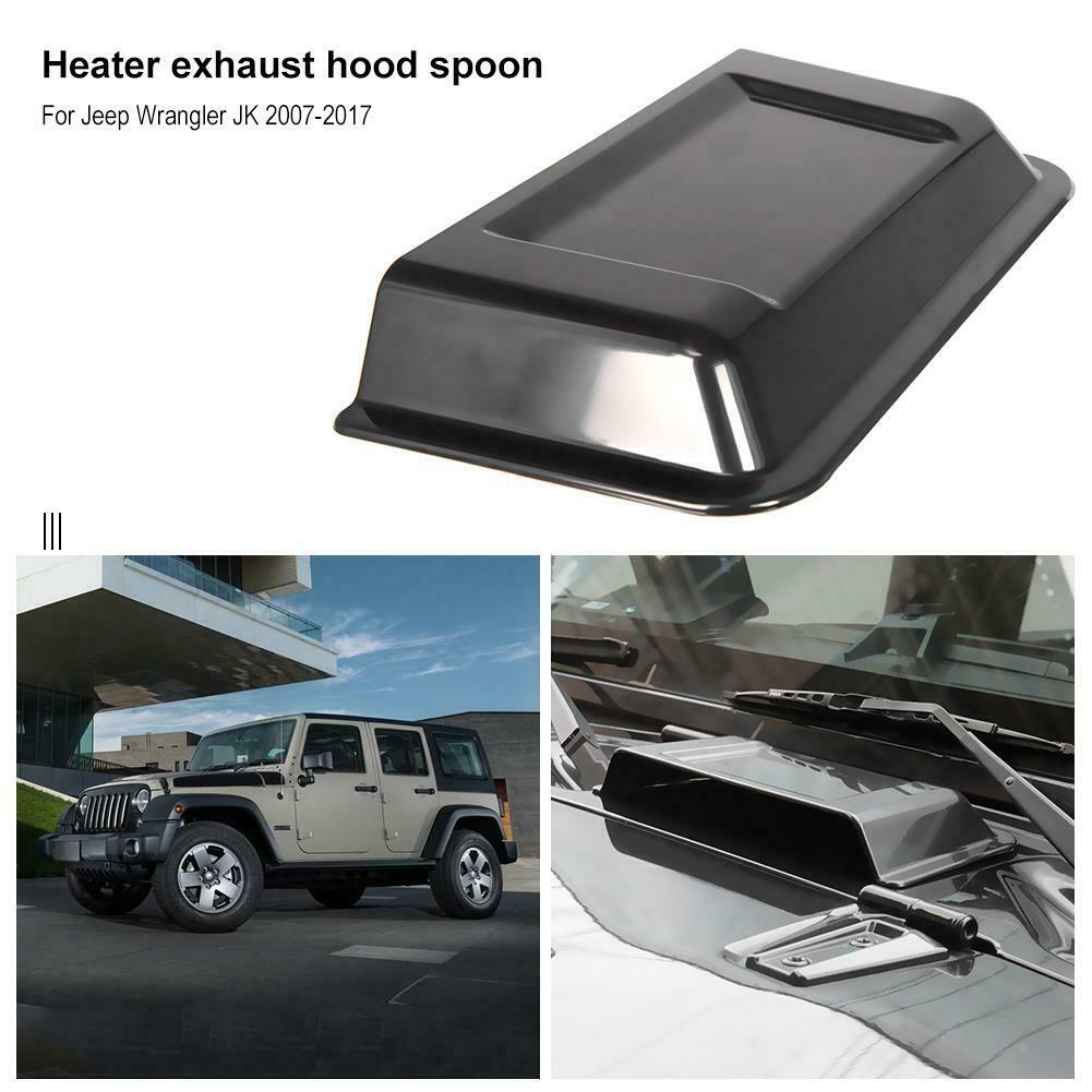 ABS Plastic Cowl Heater Air Vent Hood Scoop for Jeep Wrangler TJ JK 98-18