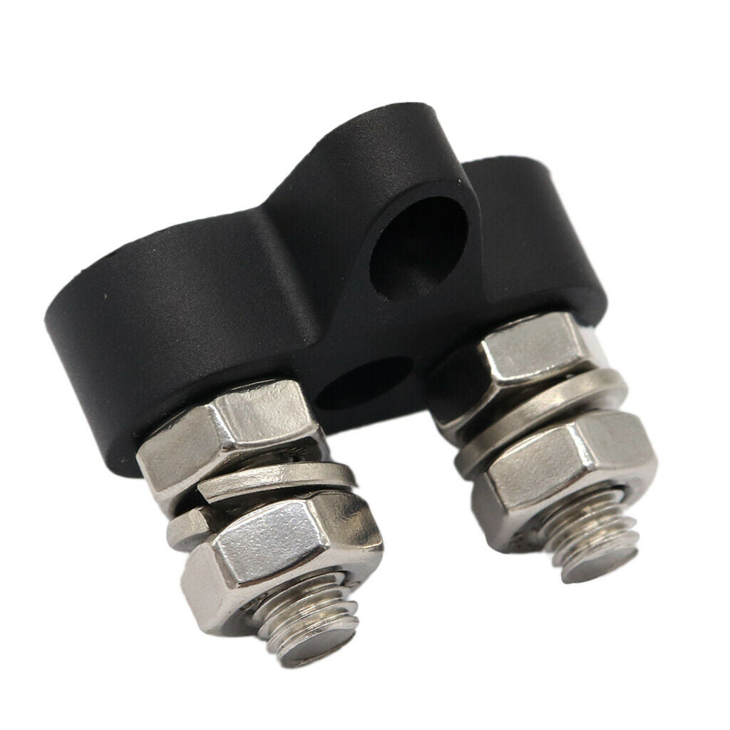 Red & Black Junction Block Power Post Insulated Terminal For Marine Boat RV