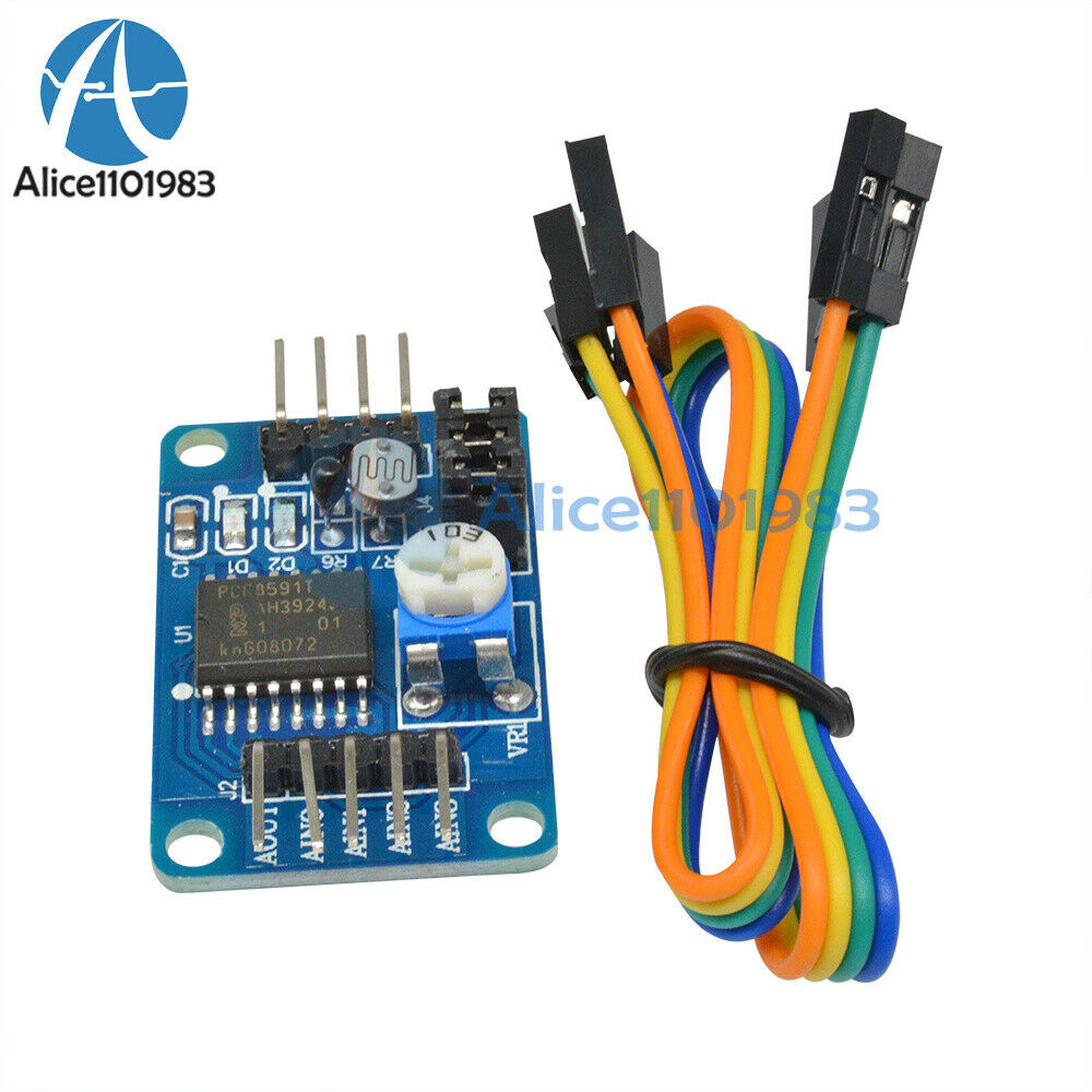 10PCS PCF8591 AD/DA Converter module analog to digital to analog Conversion