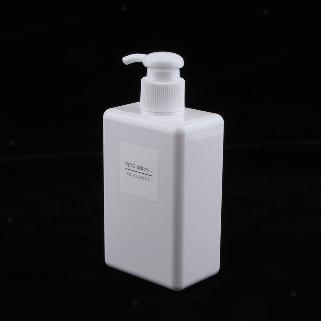 2pcs 280ml Foaming Soap Dispenser Cosmetic Containers Bottles Brown/White