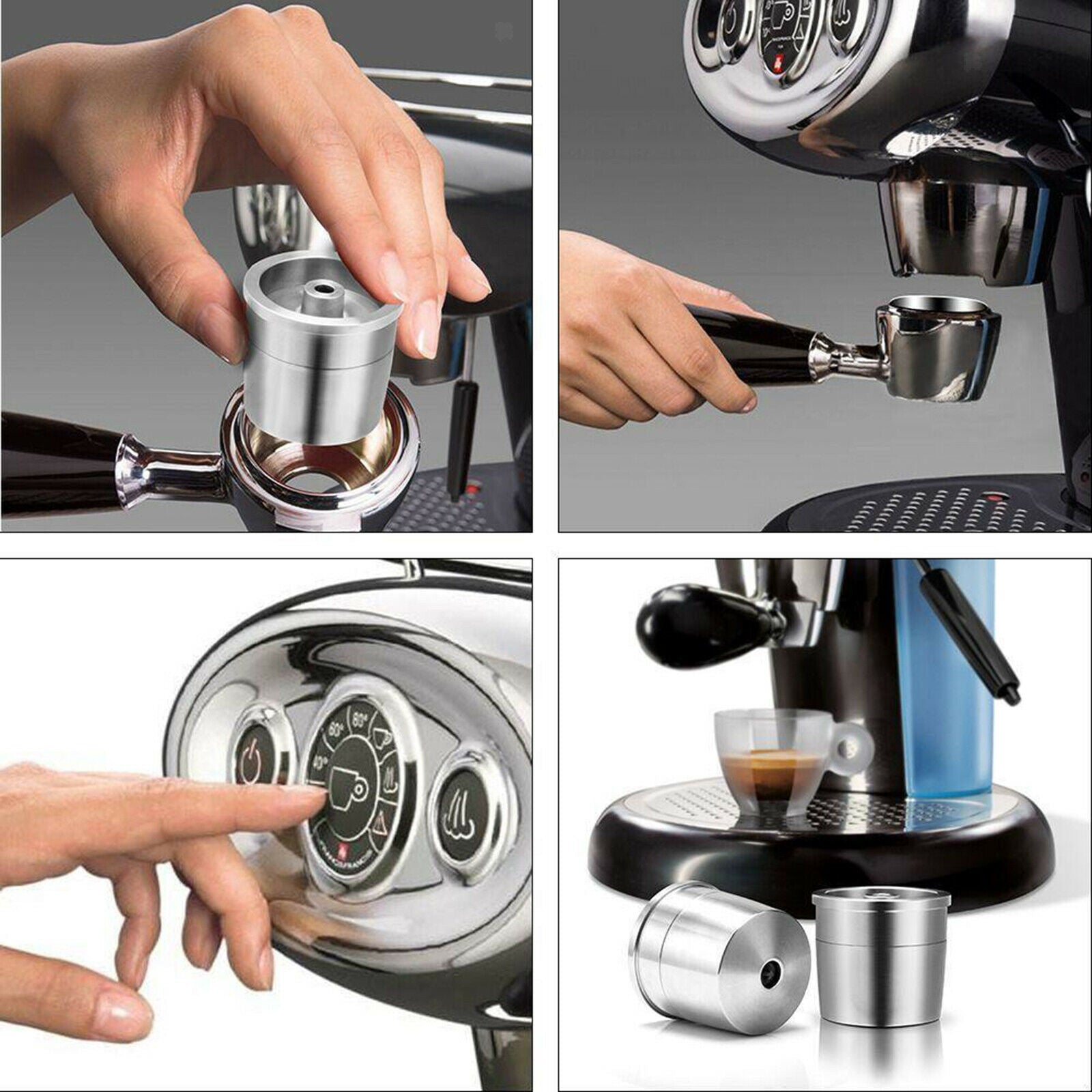 Food Grade Coffee Capsule Filter Pod Universal for Espresso Eco-Friendly
