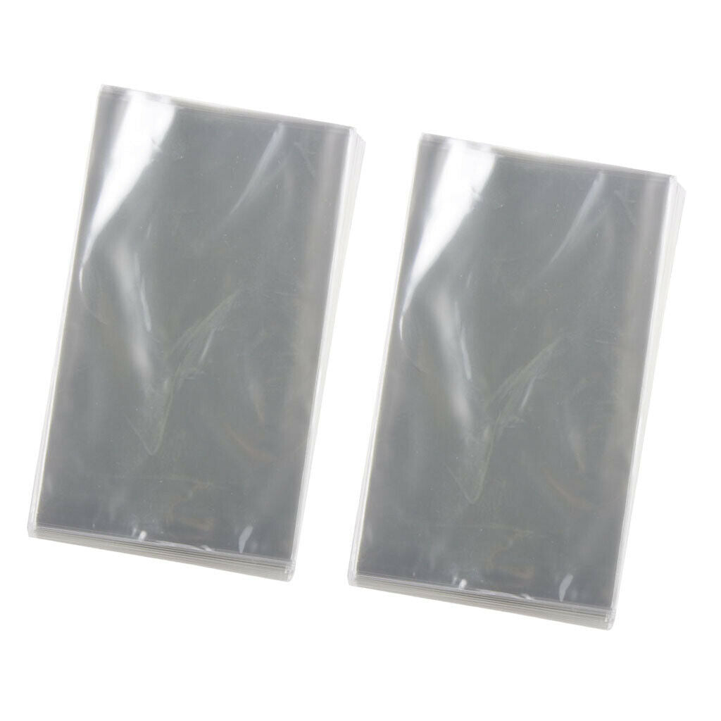 200Pcs Clear Party Gift Chocolate Lollipop Favor Candy Cello Bag Cellophane