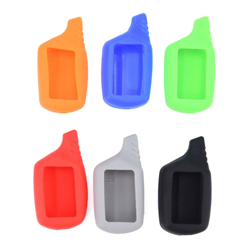 Car LCD B9 B6 Silicone Remote Key Case Cover For Starline B9/B6/A61/A91 Bl.l8