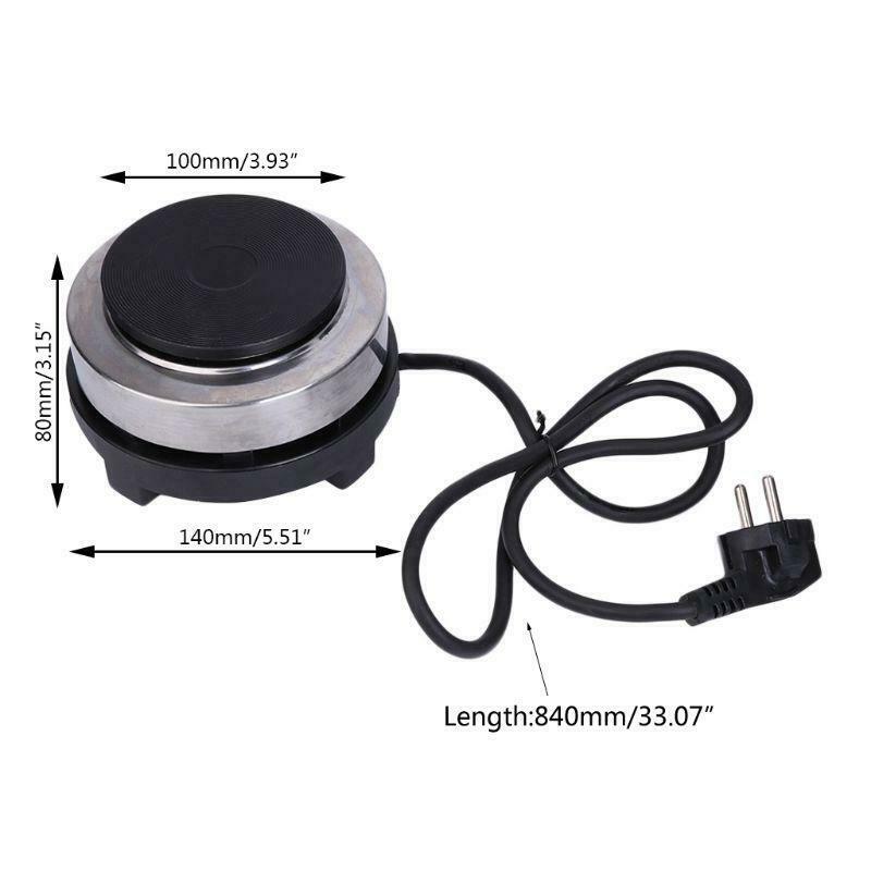 220V 500W Electric Mini Stove Hot Plate Multifunction Cooking Coffee Heater New