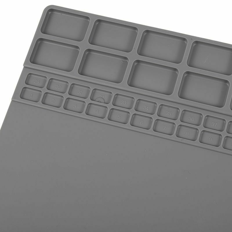 Insulation Pad Heat Resistant Solde Station Silicon Solde Mat Work Pad Desk PlE8