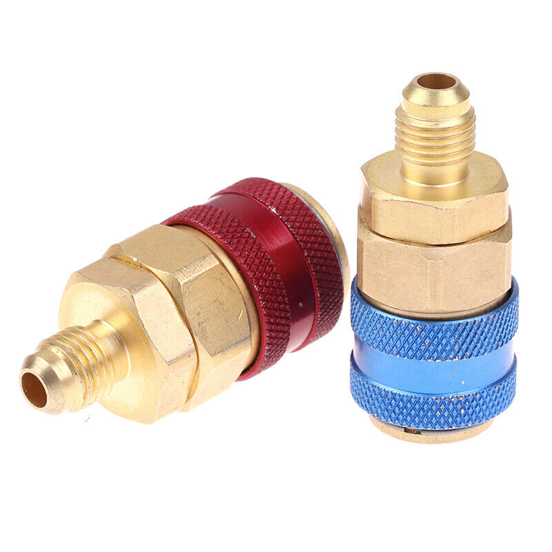 Freon R134A H/L Auto Car Air Conditioning Refrigerant Quick Coupler Connec x FT