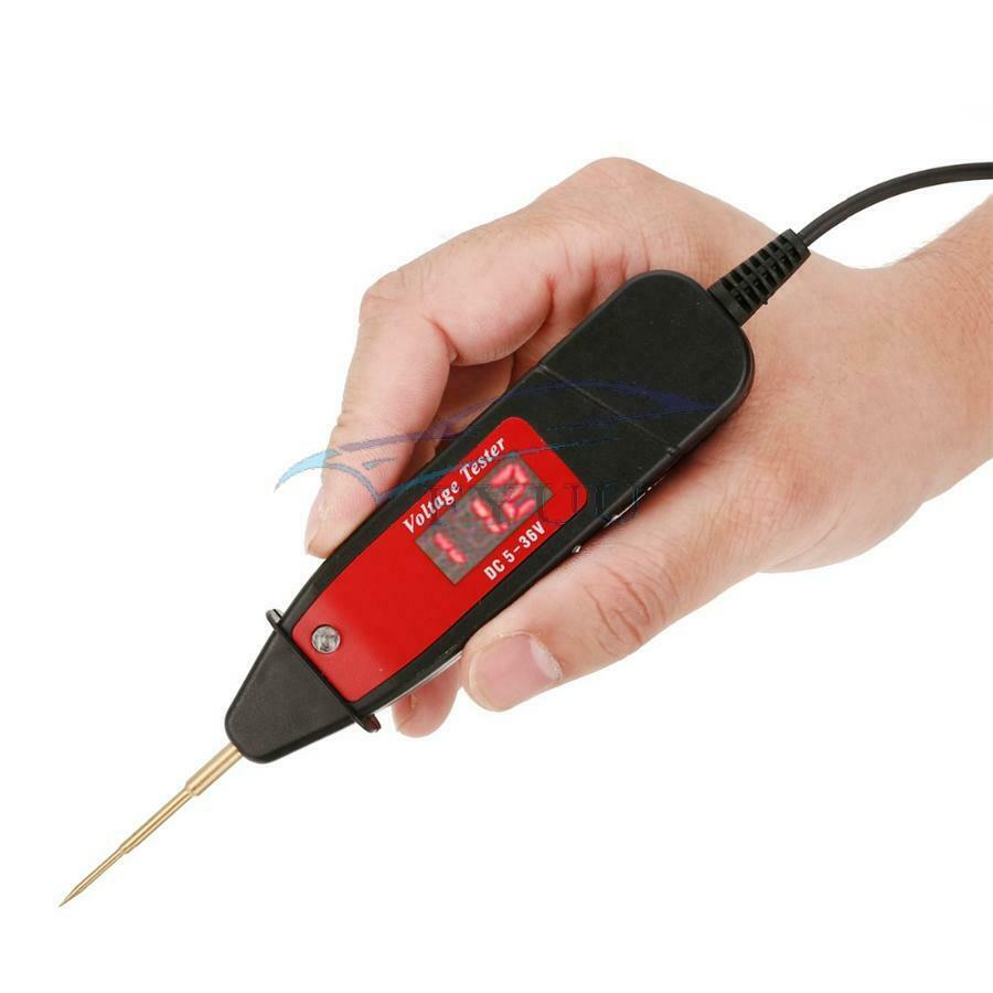 Car Electric Voltage Light Circuit Tester Light Test Pen Detector Probe 5-36V