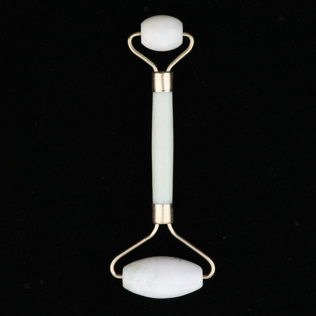 1 Piece Natural Jade Stone Facial  Roller Massager for Men Women Kids Care