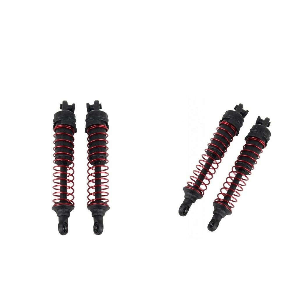 4Pieces XINLEHONG 9125 1/10 RC Car Shock Absorber 2.4G High Speed Toys Parts