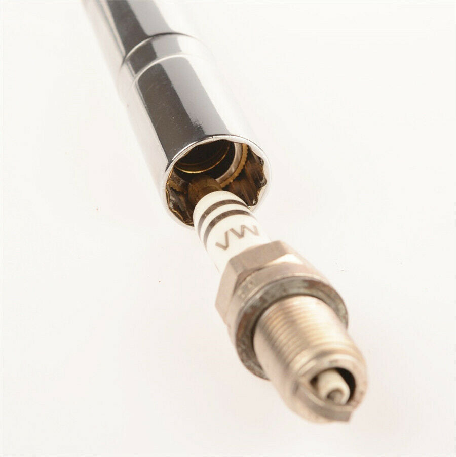 2PC Short Style 95MM Spark Plug Socket Wrench 3/8 Drive 14MM +16MM Removal Tool