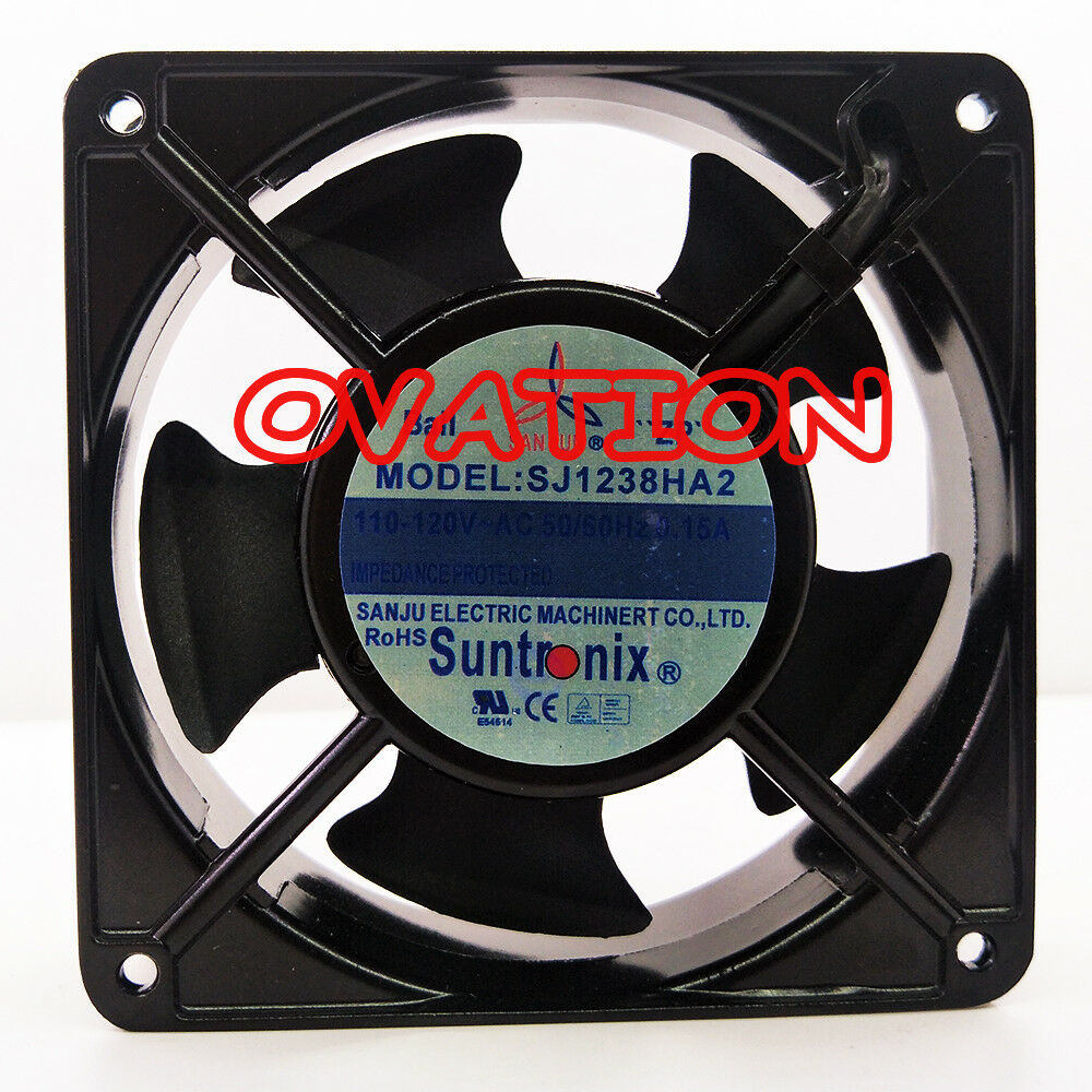 For Suntronix SJ1238HA1 AC case fan 12CM 12038 120mm 120*120*38MM110V industrial