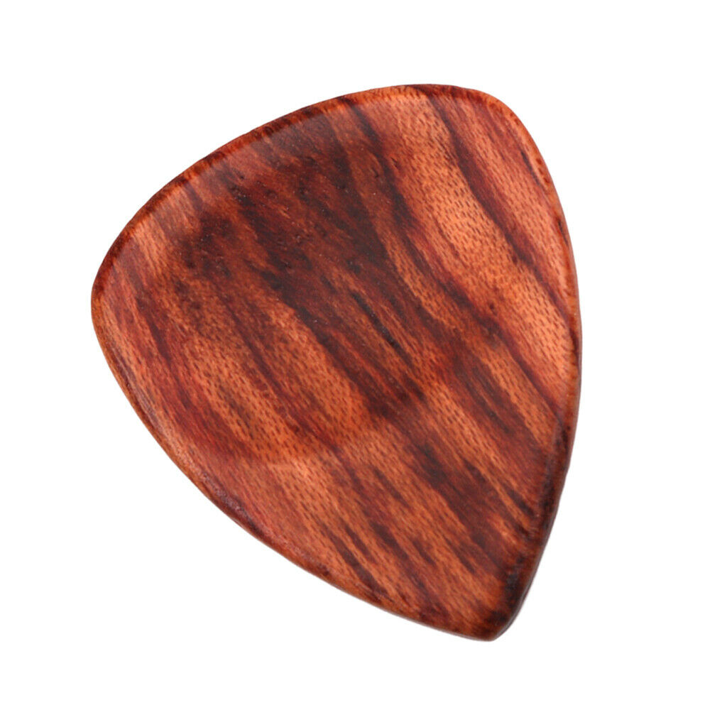 2Pcs Rosewood Guitar Picks Perfect for Music Lovers Performer Beginners Gifts