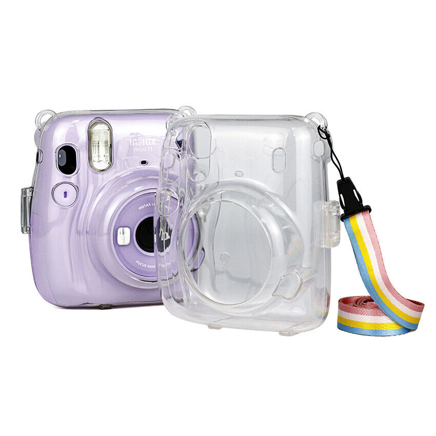 Dustproof For Fujifilm Instax Mini 11 Instant Camera Clear Case Hard Cover