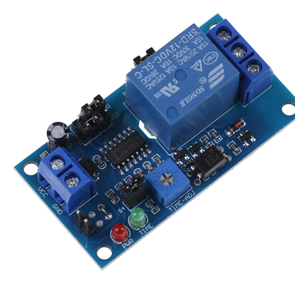 DC 12v time relay module normal open time delay relay timer relay switch WF