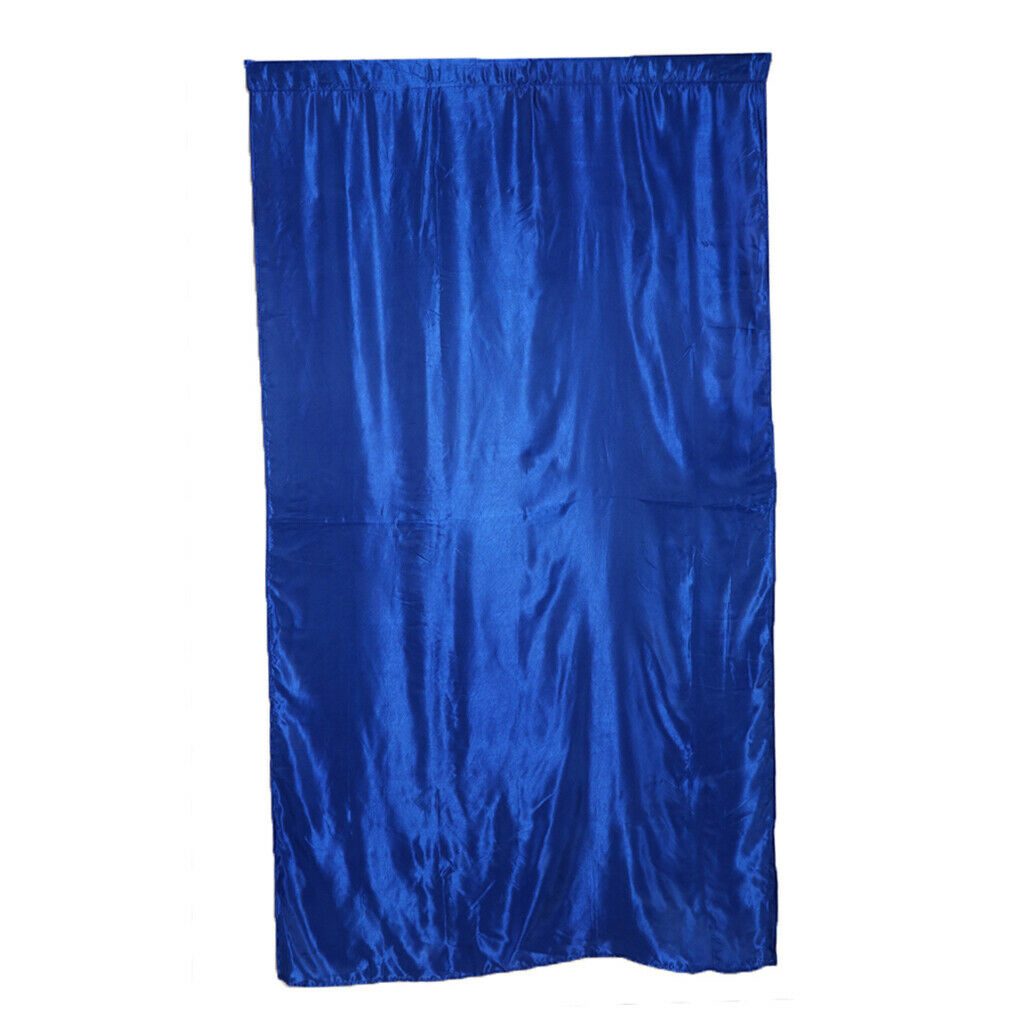 100x200cm Modern Jacquard Window Room Control Shadow Curtain Blue