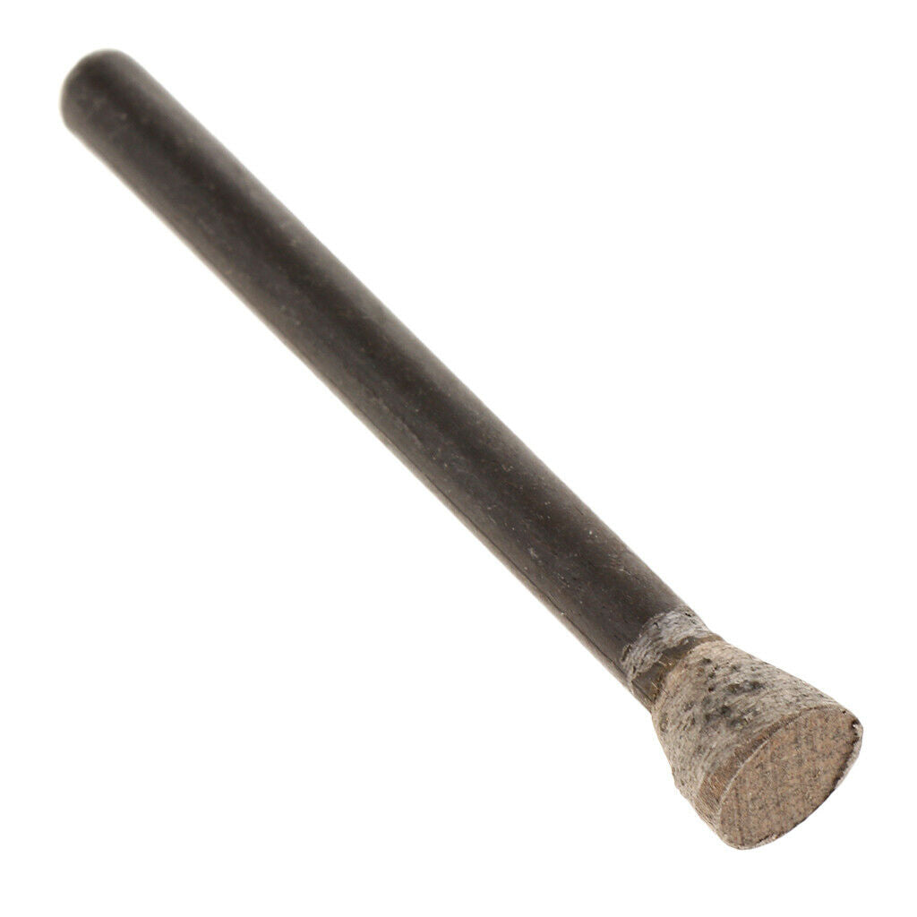 Diamond Grinding Head Short Inverted Conical Carving Tool A: Dia. 0.28inch