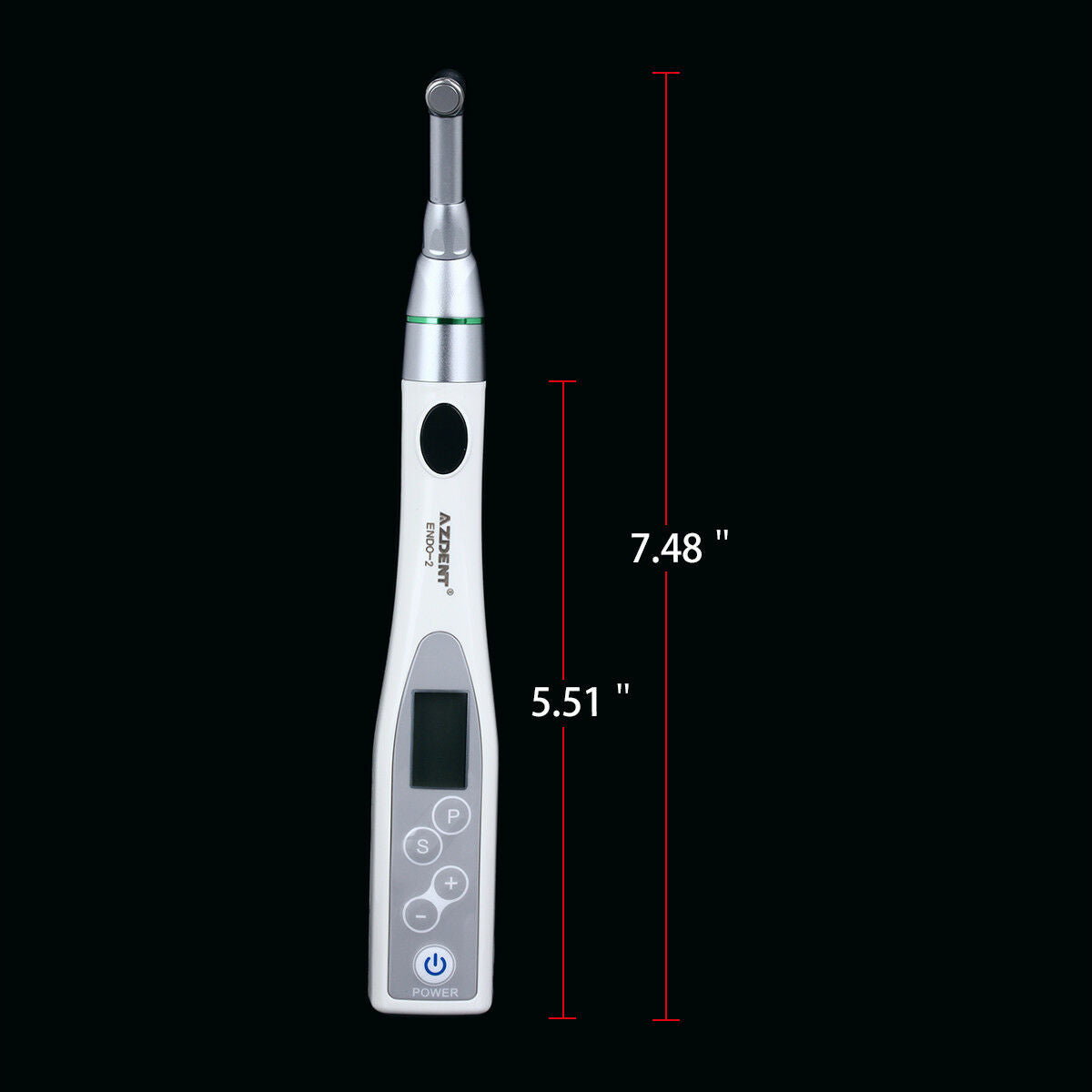 Dental 16:1 Reduction Cordless Handpiece Endo Motor Endodontic Treatment AZDENT