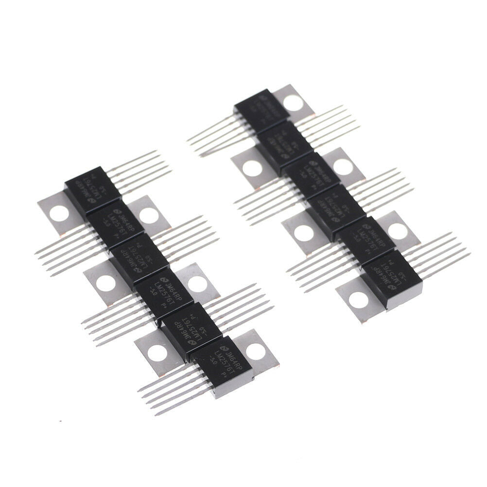 10pcs LM2576T-ADJ LM2576T LM2576 ADJ Switching Regulator TO-22.l8