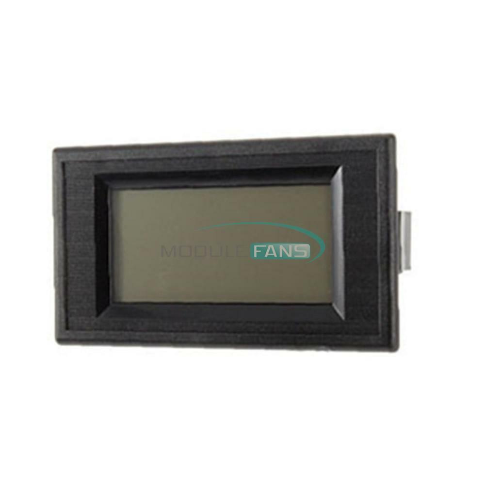 Blue Digital Voltmeter Panel 4-Wire AC 0-500V LCD Alternating Voltage Meter