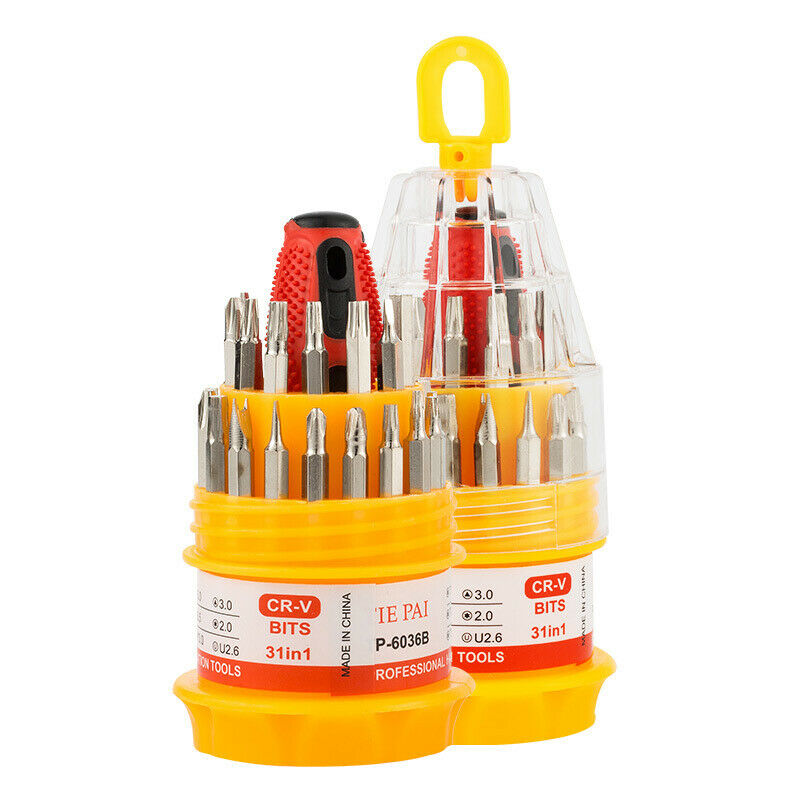 31 in 1 Multifunctional Combination Pagoda Manual Screwdriver Set T9 T10 T8 T7T6