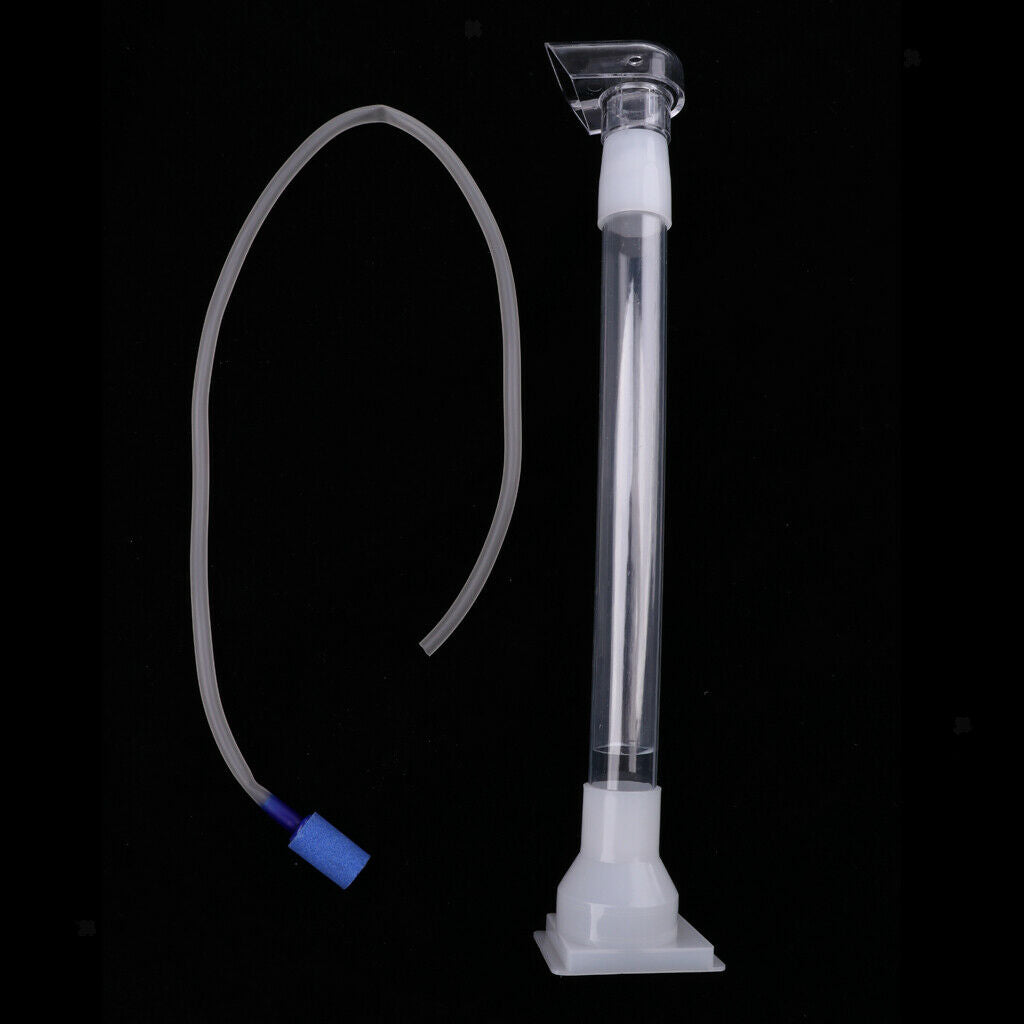 2 Pcs Fish Tank Under Water Filter Aquarium Bottom Filtration Plate Air Tube
