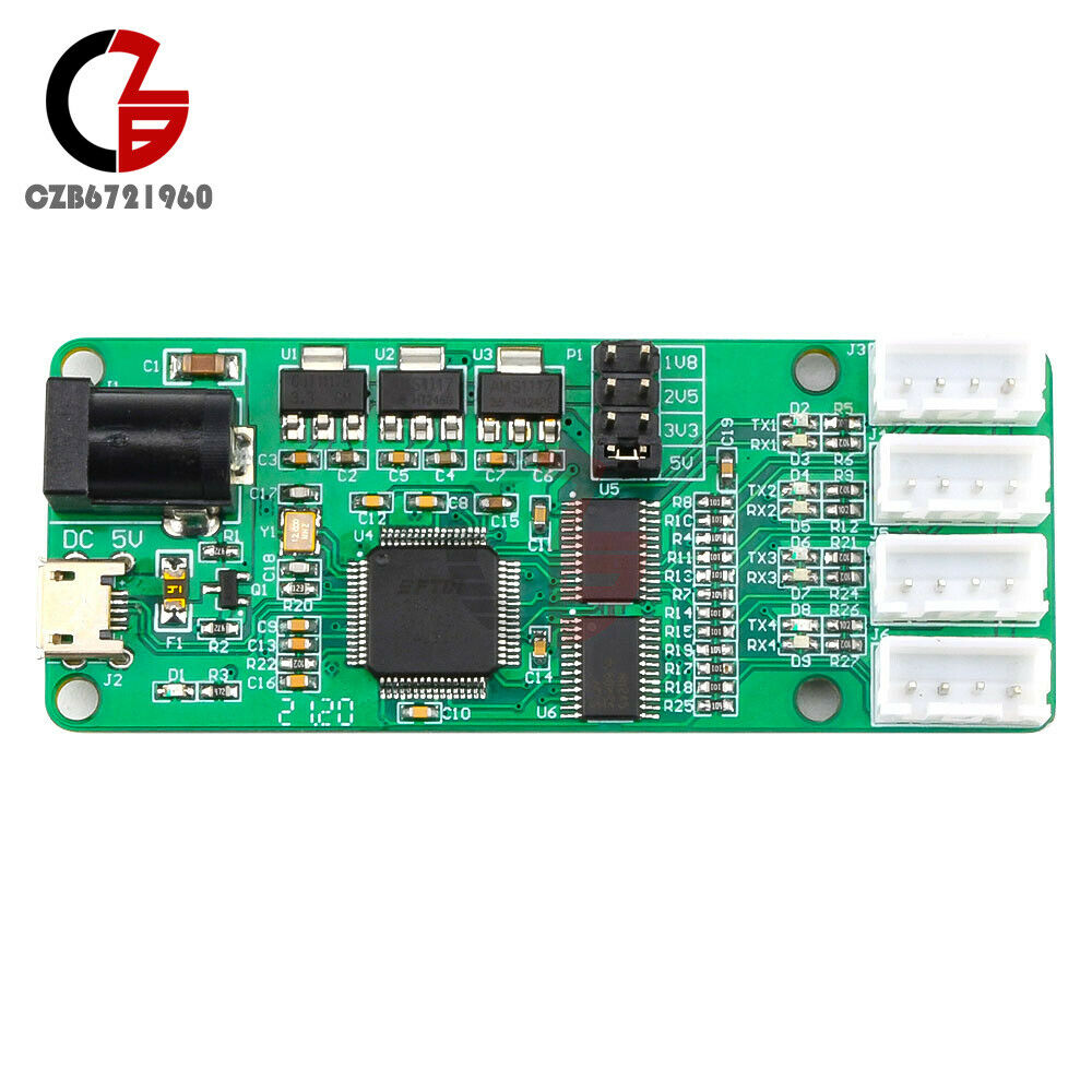 LC-FT4232-4TTL USB to Four-way TTL Module UART Serial Port Module 1.8/2.5/3.3V