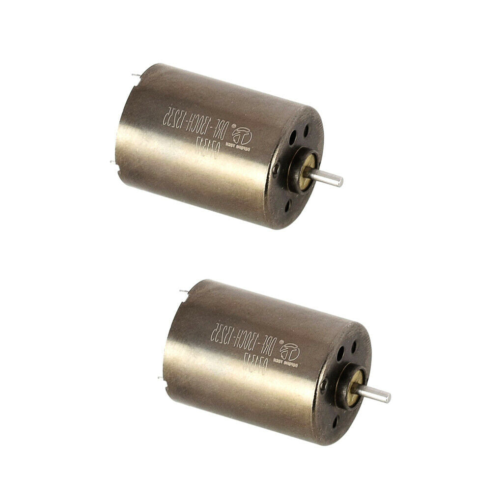 2 Piece 220V Double Bearing Inner Rotor DC Motor High Volt Dynamo Generator