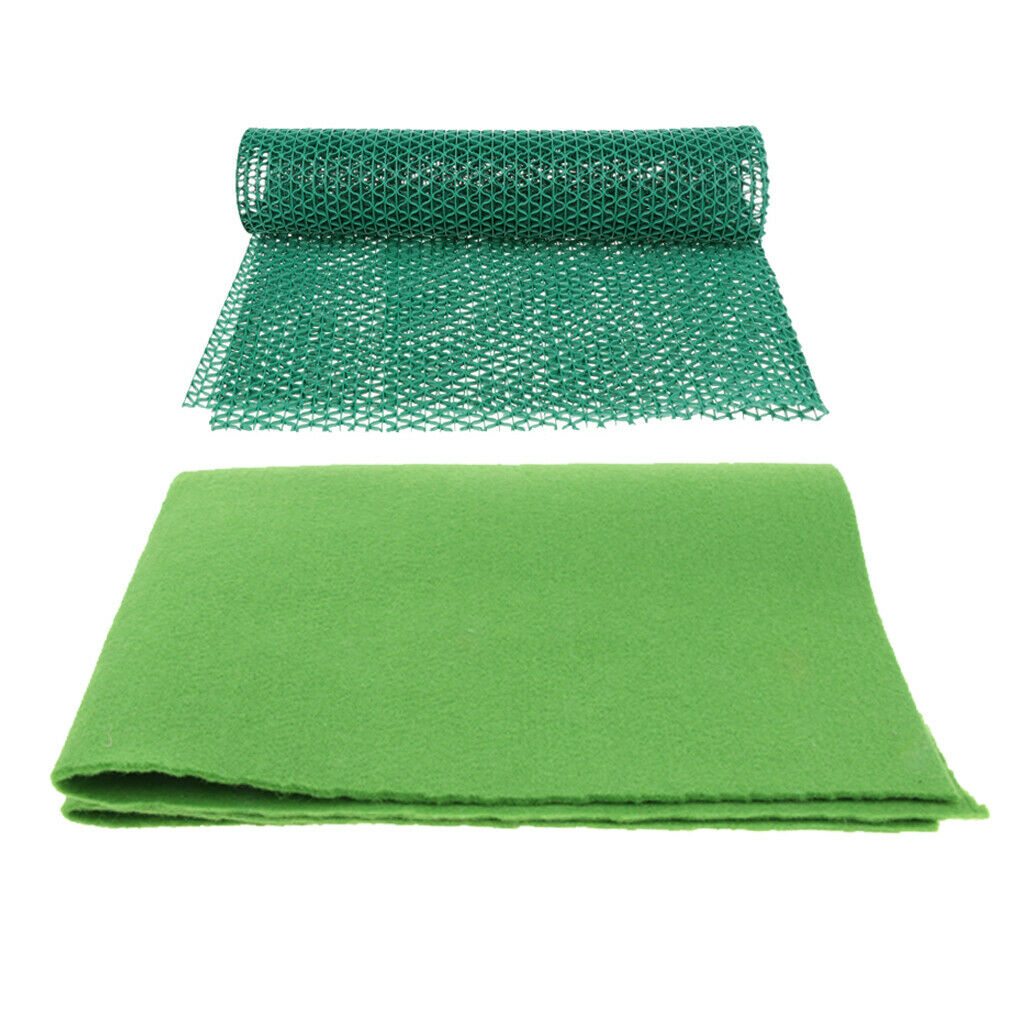 Set of 2 Reptiles Carpet Reptile Bedding Mat for Terrarium 100x50cm/60x40cm