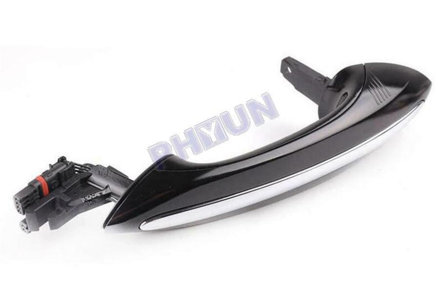 Black Exterior Rear Left Access Door Handle For BMW F10 F01 F02 F06 F11 F18 F04