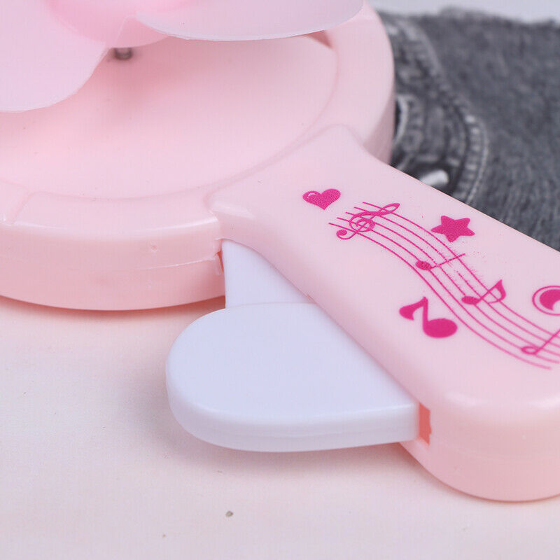 1pc Interesting Hand Pressure Cooling Mini Fan Candy Color Cute Kids Toys.l8