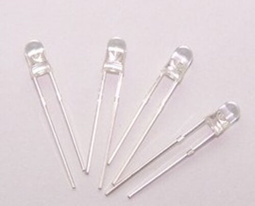 3mm white LED light 100pcs Light Emitting Diode
