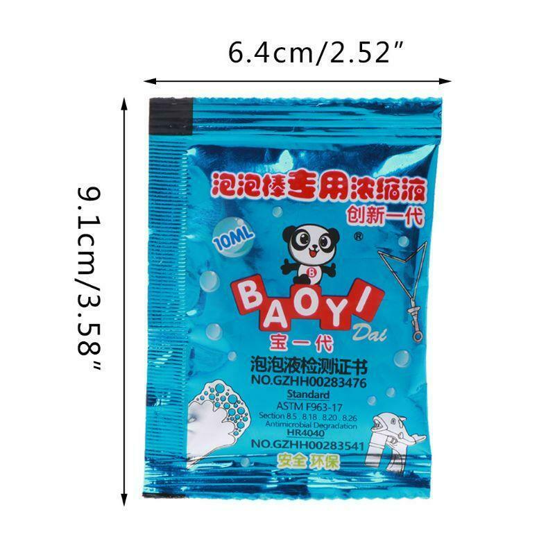 New 100ml Concentrate Bubbles Liquid Soap Water Bubble Gun Accessories