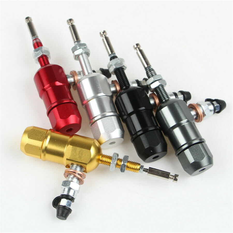 Motorcycle hydraulic hand clutch master cylinder rod system transfer pump RED