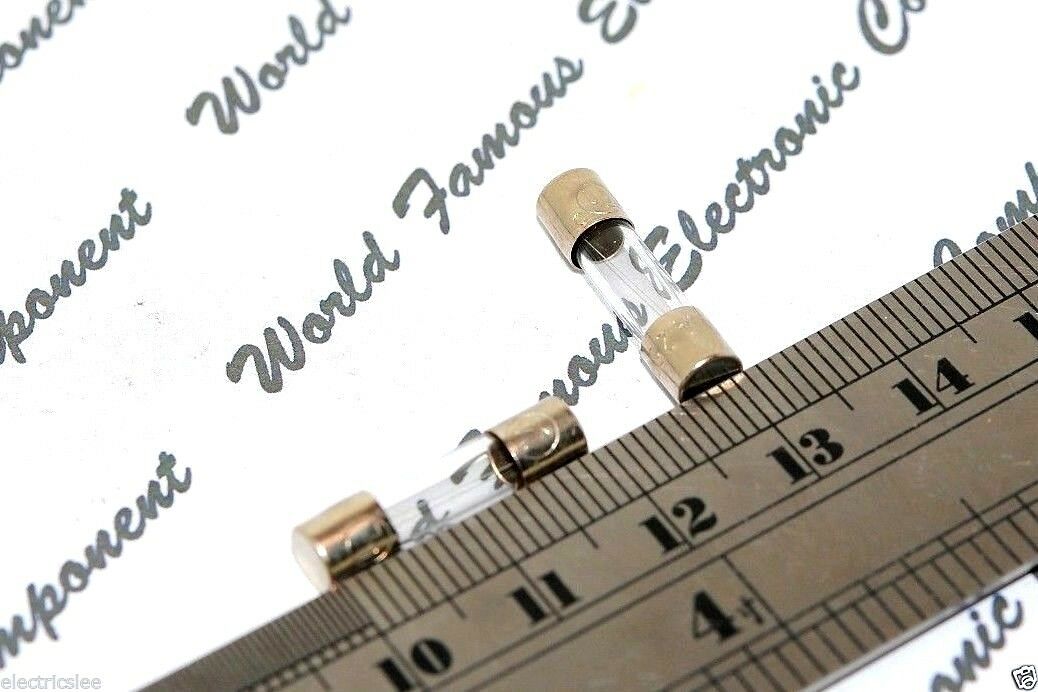 10pcs - WICKMANN (T) 250mA (0.25A)  250V 5x20mm Time-lag Glass Fuse