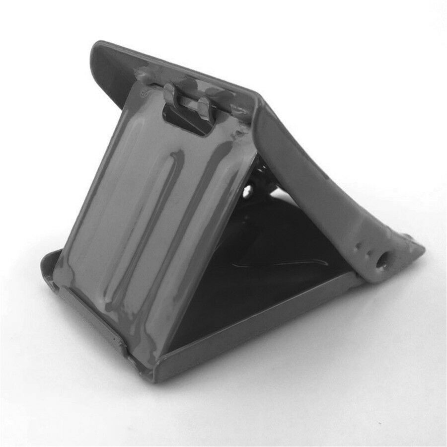 1X Antislip Vehicle Car Truck Wheel Tire Chock Stop Block Slope Anti-slip Black