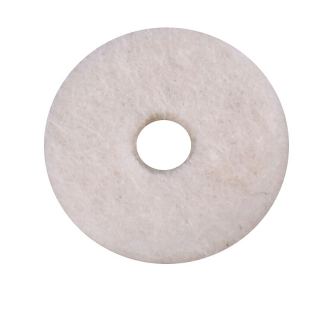 Pack/50pcs Felt Guitar Bass Strap Lock Washer Gaskets DIY Dia. 13mm/0.51inch