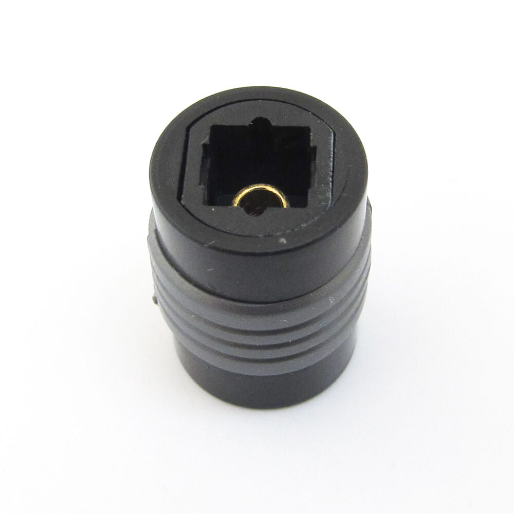 1pc Optical TosLink Coupler Digital Audio Fiber Optic Female Extension Adapter