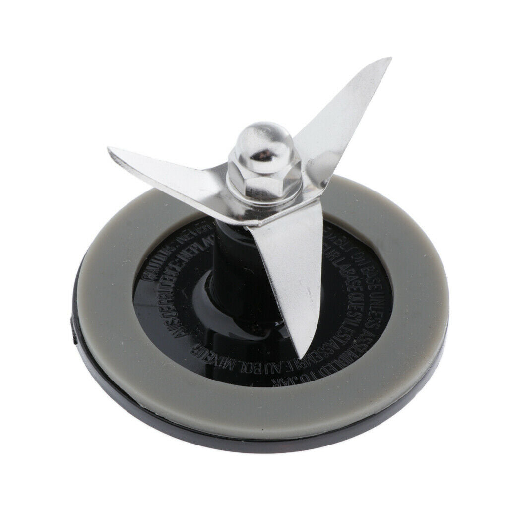 2Set Stainless Blender Cutting Blade & Gasket for Cuisinart SPB-456-2B