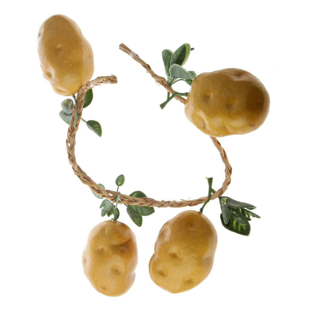 4pcs / String Manmade Potato Toys For Home Garden Decoration Wholesale Lot
