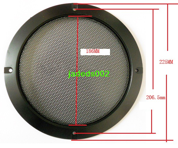 1pcs 8"inch car speaker grille subwoofer Dust Net cover HiFi audio cover