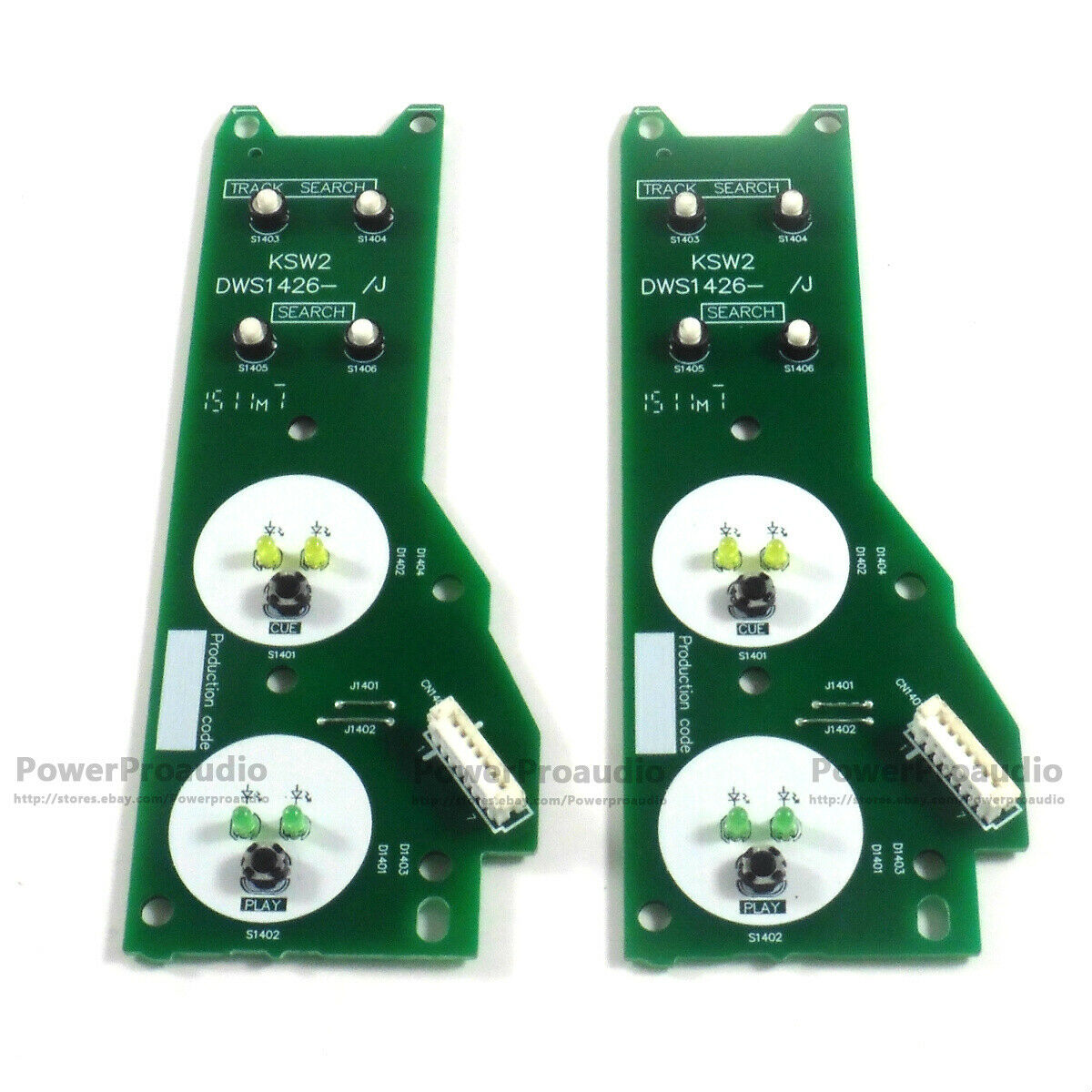 2PCS Play / Cue PCB CDJ850 DWS1426 Printed Circuit Board For Pioneer CDJ 850
