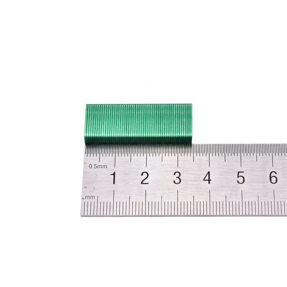 1Pack 12mm Creative Colorful Stainless Steel Staples Office Binding Suppli.l8