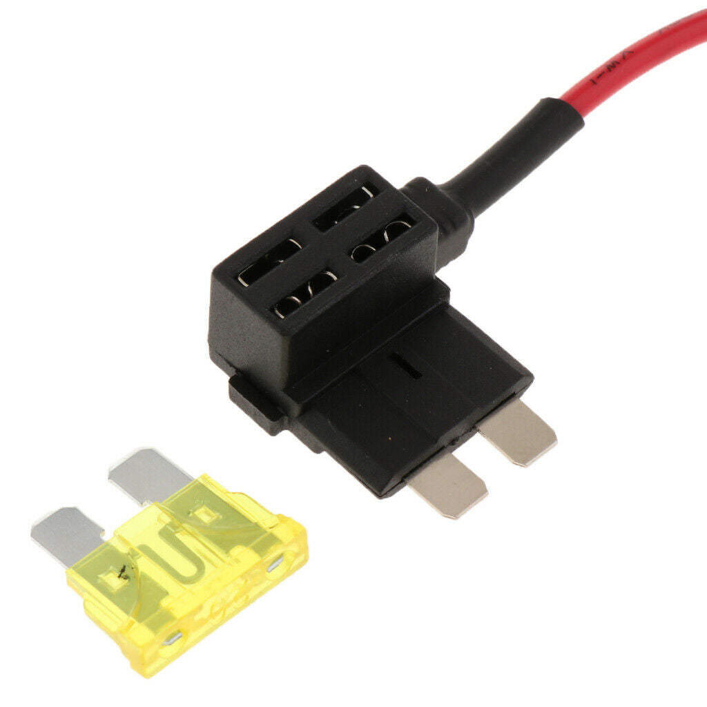 5 Pack Inline Holder 16AWG Wiring Harness ATC/ATO 20AMP Blade Automotive Fuse