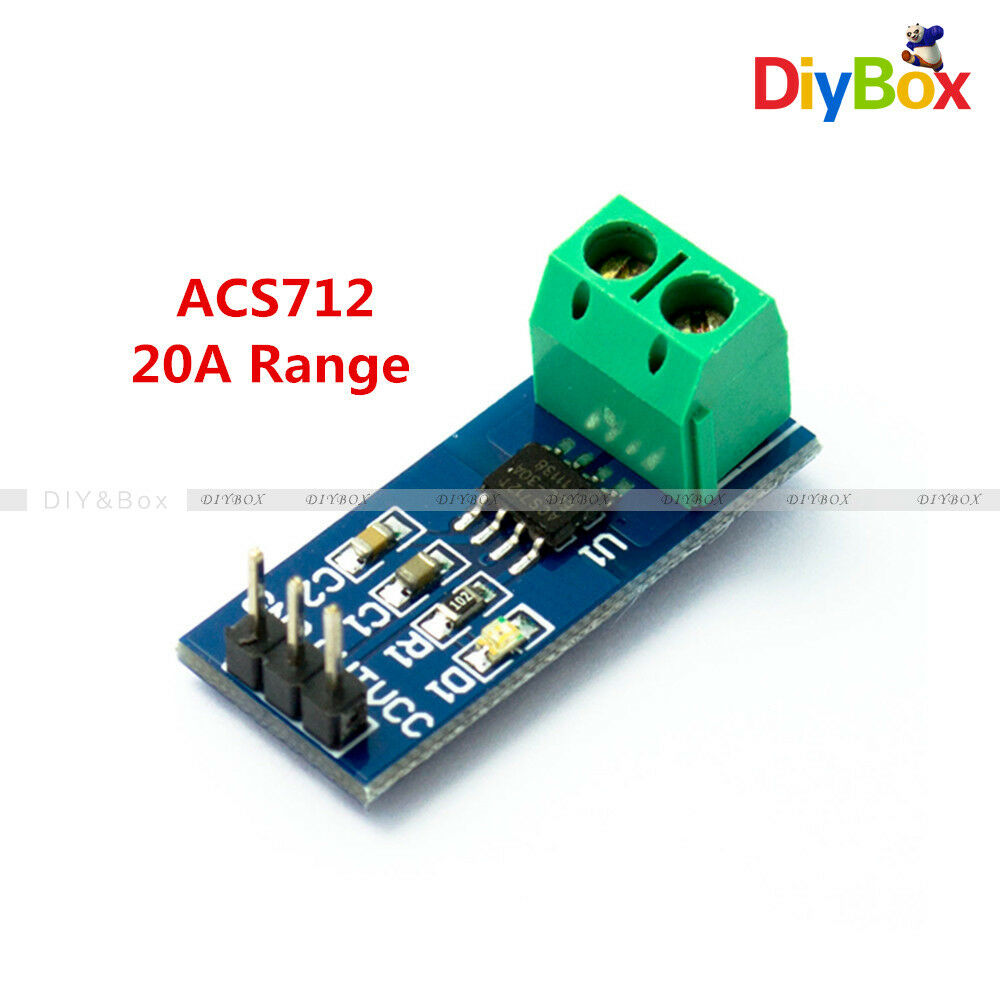 10Pack New design 20A Range Current Sensor Module ACS712 Module Arduino Module