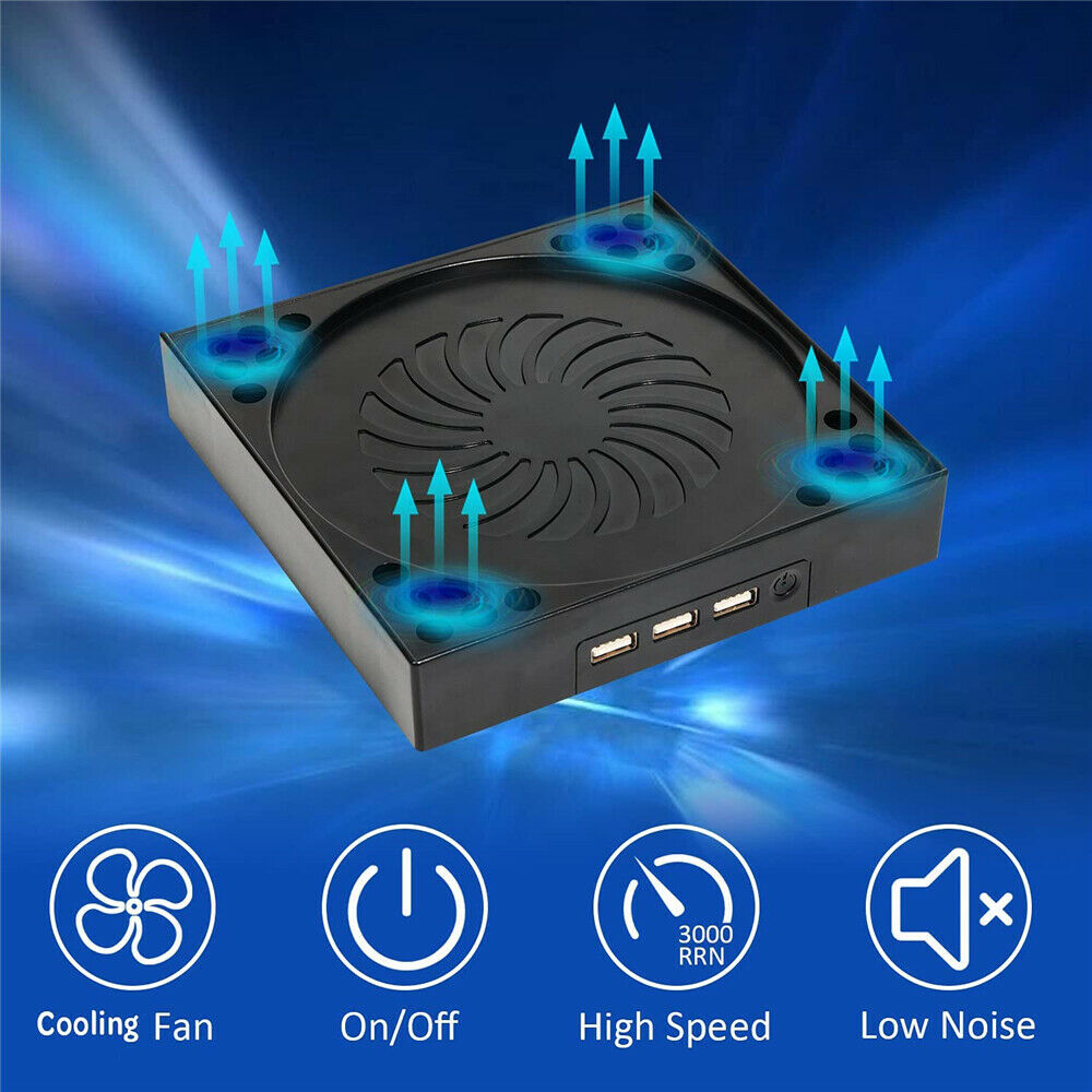 For Xbox Series X3 Speed Adjustable Game Console Cooling Fan Holder Dock Base
