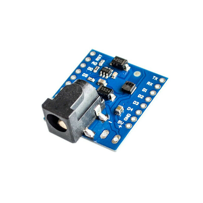 DIY Module DC 7-24V 1A DC Power Shield V1.1.0 for WEMOS D1 mini with pi.l8
