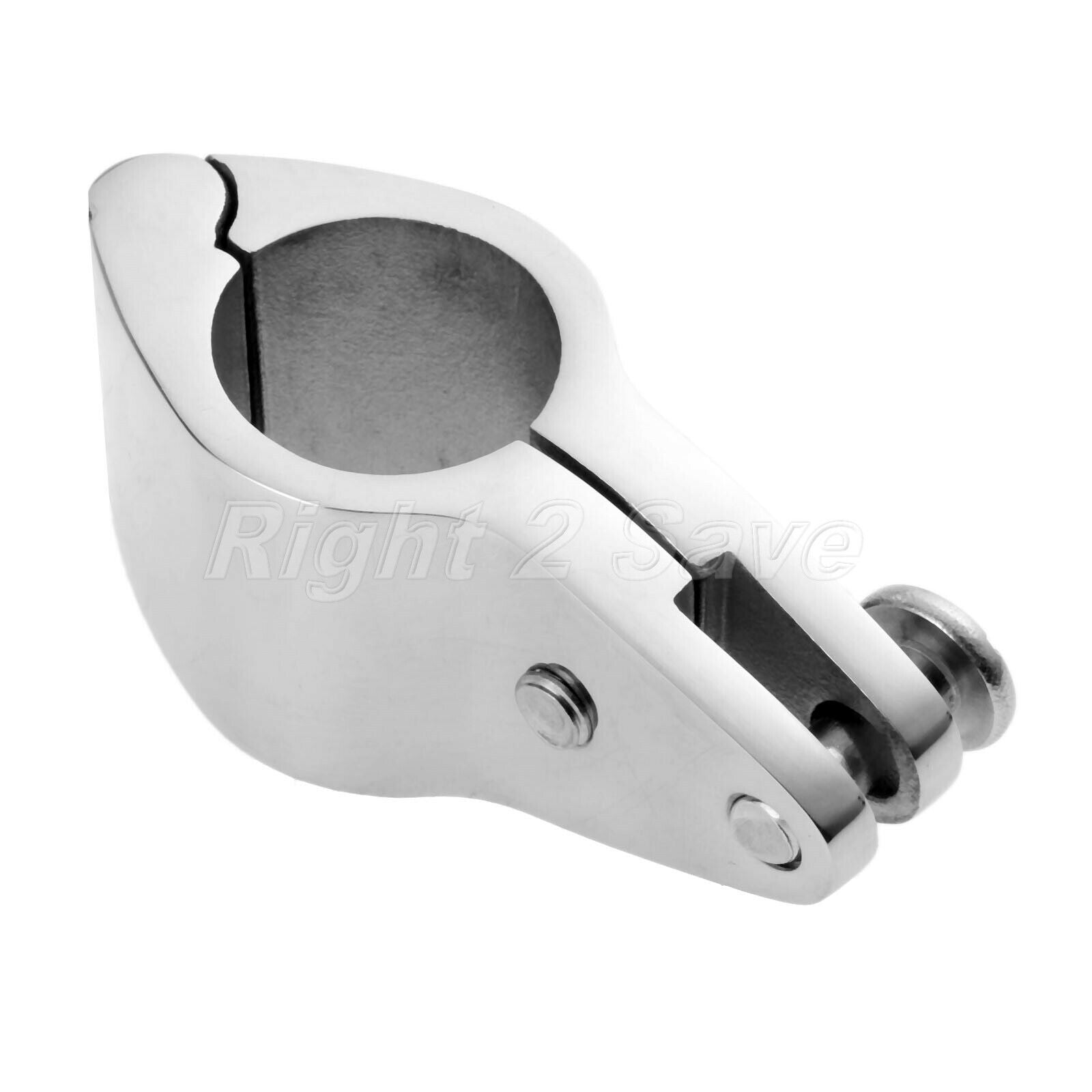1x 7/8" Marine 316 Stainless Jaw Slide Hinged Bimini Top Hardware Boat Fitting